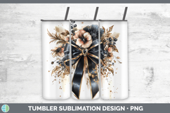 GorgeousCoquette Bow Tumbler design.