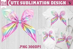 Coquette Bow sublimation | Easter cliparts Product Image 1