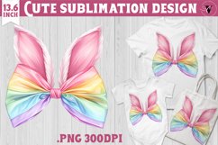 Coquette Bow sublimation | Easter cliparts Product Image 1