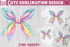 Coquette Bow sublimation | Easter cliparts Product Image 1