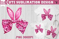 Coquette Bow sublimation | Easter cliparts Product Image 1