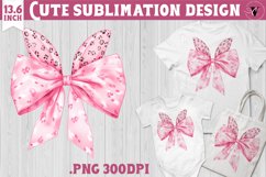 Coquette Bow sublimation | Easter cliparts Product Image 1
