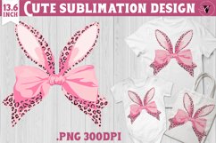 Coquette Bow sublimation | Easter cliparts Product Image 1