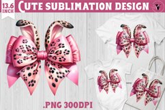 Coquette Bow sublimation | Easter cliparts Product Image 1