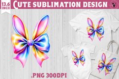 Coquette Bow sublimation | Easter cliparts Product Image 1