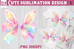 Coquette Bow sublimation | Easter cliparts Product Image 1