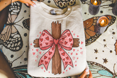 Cross Valentine's Day PNG, Love Like Jesus PNG, Christian Product Image 3