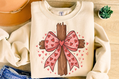 Cross Valentine's Day PNG, Love Like Jesus PNG, Christian Product Image 4