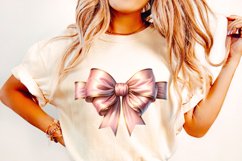 Pink Coquette Bow PNG, Coquette Bow PNG, Pink Ribbon PNG Product Image 3