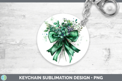 GorgeousCoquette Bow Keychain design.