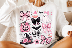 Coquette Bow Halloween Png Product Image 2