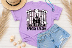 Coquette Bow Halloween PNG, Spooky Season Sublimation Product Image 2