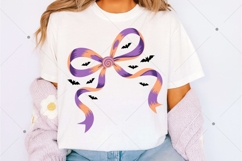 Coquette Bow Halloween PNG, Bow Brushstroke Handdrawn Product Image 2