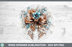 GorgeousCoquette Bow Wind Spinner design.