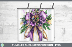 GorgeousCoquette Bow Tumbler design.