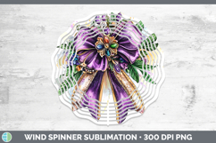 GorgeousCoquette Bow Wind Spinner design.