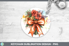 GorgeousCoquette Bow Keychain design.