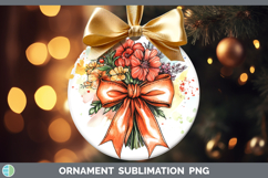 GorgeousCoquette Bow Ornament design.