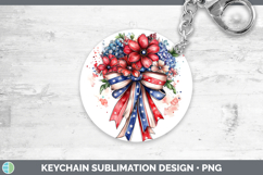 GorgeousCoquette Bow Keychain design.