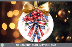GorgeousCoquette Bow Ornament design.