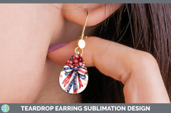 GorgeousCoquette Bow Teardrop Earrings design.