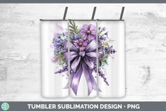 GorgeousCoquette Bow Tumbler design.