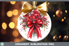 GorgeousCoquette Bow Ornament design.