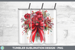 GorgeousCoquette Bow Tumbler design.