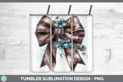 GorgeousCoquette Bow Tumbler design.