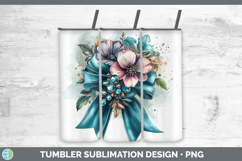 GorgeousCoquette Bow Tumbler design.