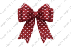 Coquette Bow Valentine&#039;s Day Png Product Image 1