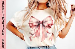 Coquette Bow, Girly Png, Sublimation Design. Product Image 2
