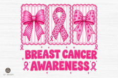 Coquette Breast Cancer Png, Breast Cancer Awareness Shirt Product Image 1