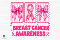 Coquette Breast Cancer Png, Breast Cancer Awareness Shirt Product Image 1