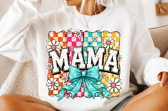 Coquette Checkered Mama Png Product Image 2
