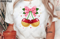 Coquette Cherry Glitter PNG Product Image 2