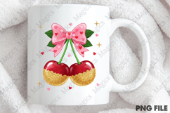 Coquette Cherry Glitter PNG Product Image 4