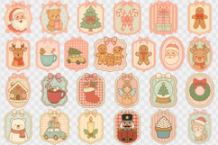Coquette Christmas Clipart | Retro Christmas png Product Image 2
