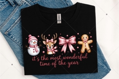 Coquette Christmas PNG, It's the most wonderful time of the Product Image 5