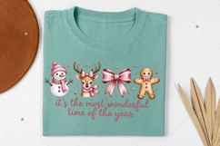 Coquette Christmas PNG, It's the most wonderful time of the Product Image 3