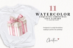 Coquette Christmas Gift Clipart Bundle Product Image 2