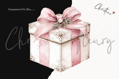 Coquette Christmas Gift Clipart Bundle Product Image 3