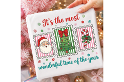 Coquette Christmas Png, Merry and Bright Png Product Image 3