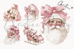 Coquette Santa Claus Clipart Bundle Product Image 4