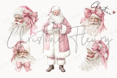Coquette Santa Claus Clipart Bundle Product Image 6