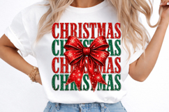 Coquette Christmas Sublimation Png Product Image 3