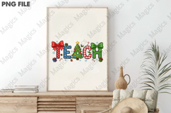 Coquette Christmas Teacher, Preppy Teach Product Image 3