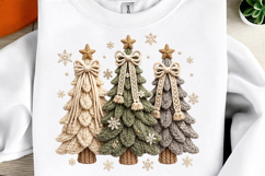 Coquette Christmas Tree Rhinestone Png Product Image 2