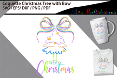 Coquette Christmas tree with bow Product Image 1