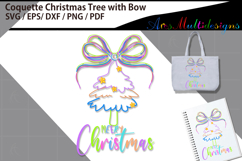Coquette Christmas tree with bow Product Image 2